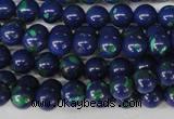 CLA401 15.5 inches 6mm round synthetic lapis lazuli beads