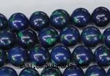 CLA403 15.5 inches 10mm round synthetic lapis lazuli beads