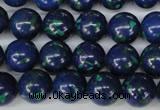 CLA404 15.5 inches 12mm round synthetic lapis lazuli beads