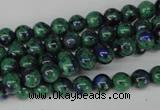 CLA479 15.5 inches 6mm round synthetic lapis lazuli beads