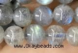 CLB1057 15.5 inches 6mm round labradorite gemstone beads