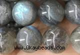 CLB1059 15.5 inches 10mm round labradorite gemstone beads