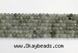 CLB1075 15.5 inches 6mm faceted round labradorite beads