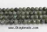 CLB1078 15.5 inches 12mm faceted round labradorite beads