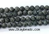 CLB1204 15.5 inches 12mm round black labradorite gemstone beads