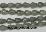 CLB152 15.5 inches 7*9mm teardrop labradorite gemstone beads