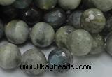 CLB24 15.5 inches 12mm faceted round labradorite gemstone beads