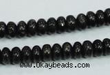 CLB301 15.5 inches 5*8mm rondelle black labradorite gemstone beads