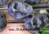 CLB378 15.5 inches 12*14*14mm skull black labradorite gemstone beads