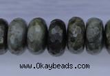 CLB58 15.5 inches 10*20mm faceted rondelle labradorite beads