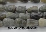 CLB718 15.5 inches 6*10mm teardrop labradorite gemstone beads