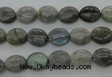 CLB80 15.5 inches 8*10mm oval labradorite beads wholesale