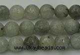 CLB861 15.5 inches 6mm faceted round AB grade labradorite beads