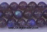 CLB914 15.5 inches 8mm round labradorite gemstone beads