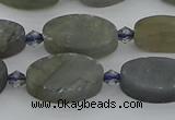 CLB976 15.5 inches 10*16mm oval labradorite gemstone beads