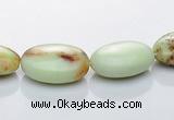 CLE08 10*14mm oval lemon turquoise gemstone beads Wholesale