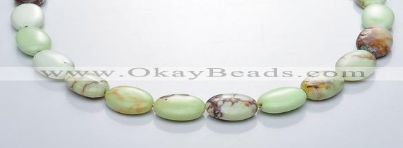 CLE09 oval 13*18mm  lemon turquoise gemstone beads Wholesale