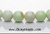 CLE19  15.5 inch round 8mm lemon turquoise stone beads Wholesale