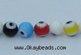 CLG504 16 inches 6mm round lampwork glass beads wholesale