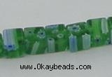 CLG561 16 inches 6*6mm cube lampwork glass beads wholesale