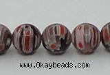 CLG604 16 inches 10mm round lampwork glass beads wholesale