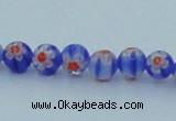 CLG625 10PCS 16 inches 6mm round lampwork glass beads wholesale