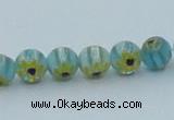 CLG627 10PCS 16 inches 6mm round lampwork glass beads wholesale