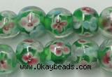 CLG757 15.5 inches 10mm round lampwork glass beads wholesale