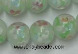 CLG760 15 inches 12mm round lampwork glass beads wholesale