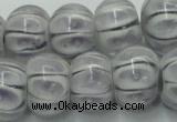 CLG776 14 inches 8*12mm rondelle lampwork glass beads wholesale