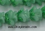 CLG791 15.5 inches 11*13mm rose lampwork glass beads wholesale