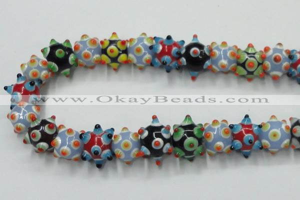 CLG828 15.5 inches 12*17mm lampwork glass beads wholesale