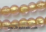 CLG834 15.5 inches 8mm round lampwork glass beads wholesale