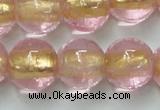 CLG838 15.5 inches 12mm round lampwork glass beads wholesale