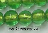 CLG839 15.5 inches 12mm round lampwork glass beads wholesale