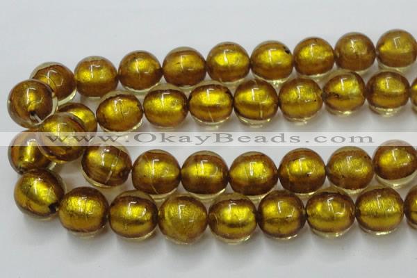 CLG850 15.5 inches 18mm round lampwork glass beads wholesale