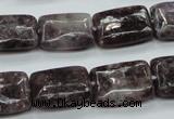 CLI14 15.5 inches 13*18mm rectangle lilac jasper beads wholesale