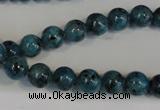 CLJ223 15.5 inches 8mm round dyed sesame jasper beads wholesale