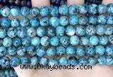 CLJ519 15.5 inches 4mm,6mm,8mm,10mm & 12mm round sesame jasper beads