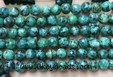 CLJ559 15.5 inches 6mm,8mm,10mm & 12mm faceted round sesame jasper beads