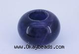 CLO03 19*30mm rondelle loose amethyst gemstone beads wholesale