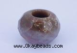 CLO11 19*30mm faceted rondelle loose unakite gemstone beads wholesale