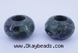 CLO24 19*30mm rondelle loose kambaba jasper gemstone beads wholesale