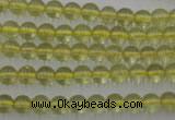 CLQ151 15.5 inches 6mm round natural lemon quartz beads wholesale