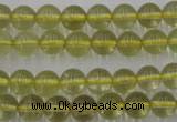 CLQ152 15.5 inches 8mm round natural lemon quartz beads wholesale