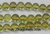 CLQ201 15.5 inches 6mm round natural lemon quartz beads wholesale