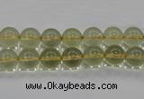 CLQ50 15.5 inches 6mm round natural lemon quartz beads wholesale