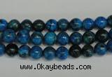 CLR301 15.5 inches 6mm round dyed larimar gemstone beads