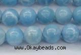 CLR603 15.5 inches 10mm round imitation larimar beads wholesale