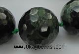 CLS18 15.5 inches 30mm faceted round large kambaba jasper beads